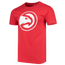Fanatics Hawks Logo T-Shirt - Men's Red/Red