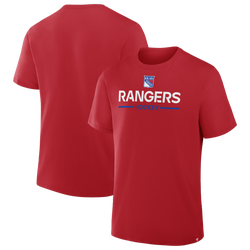 Men's - Fanatics NHL New York Rangers T-Shirt - Red
