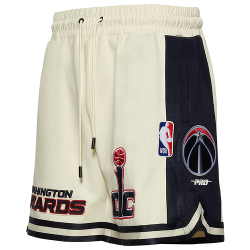 

Pro Standard Mens Pro Standard Wizards Cream Fleece 2.0 Shorts - Mens Tan/Navy Size L