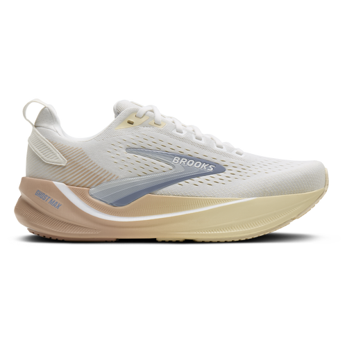 WOMENS - Brooks Ghost Max 4 Wide - Rose/Rutabaga White