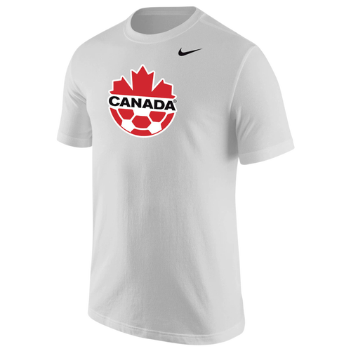 

Nike Mens Canada Nike Canada Soccer Core T-Shirt - Mens White Size XXL