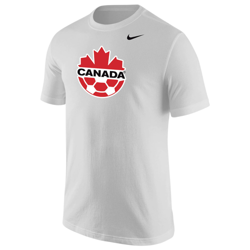 Shop Nike Mens Canada  Canada Soccer Core T-shirt In White