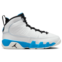 Jordan 9 Retro GS Summit White Black Dark Powder Blue