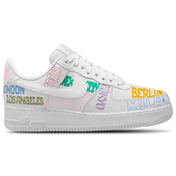 Men's - Nike Air Force 1 '07 LV8 Style  - White/Multi/White