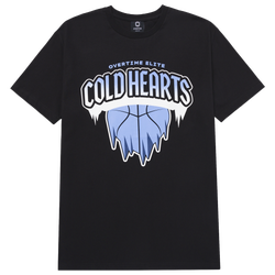 Men's - Overtime Cold Hearts Varsity T-Shirt - Black/Light Blue