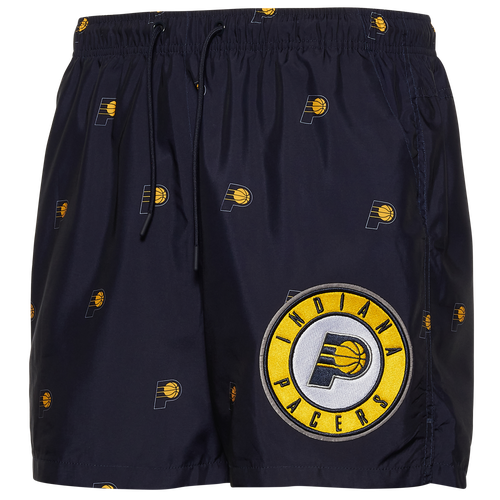 

Pro Standard Mens Pro Standard Pacers Mini Logo Woven Short - Mens Navy/Navy Size L