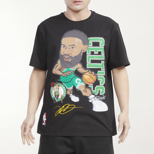 

Pro Standard Mens Jaylen Brown Pro Standard Celtics Player Drive T-Shirt - Mens Black/Black Size L