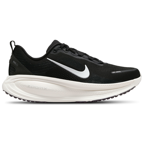 Nike | Men's Vomero 18 Running Shoes, Black Summit/White Coconut Milk, Size 9.5