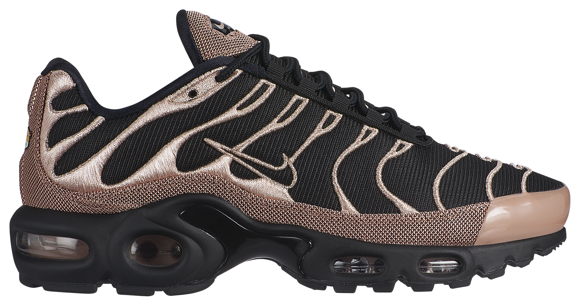 Nike Masculinos Air Vapormax Plus Preto Dourado N 40