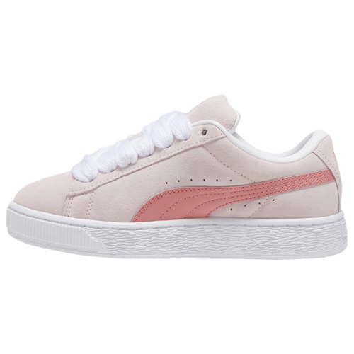 PUMA Girls Suede XL Girls Grade School Shoes Pink Pink Size 04.0