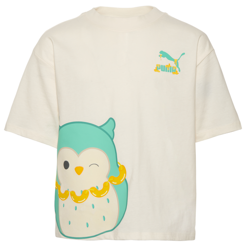 

Girls PUMA PUMA x Squishmallows Jersey Fashion T-Shirt - Girls' Grade School Teal/White Size S