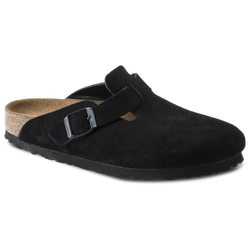 Women's - Birkenstock Boston  - Black/Black