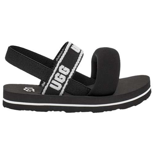 

Girls Infant UGG UGG Zuma Sling Slide - Girls' Infant Shoe Black/Black Size S