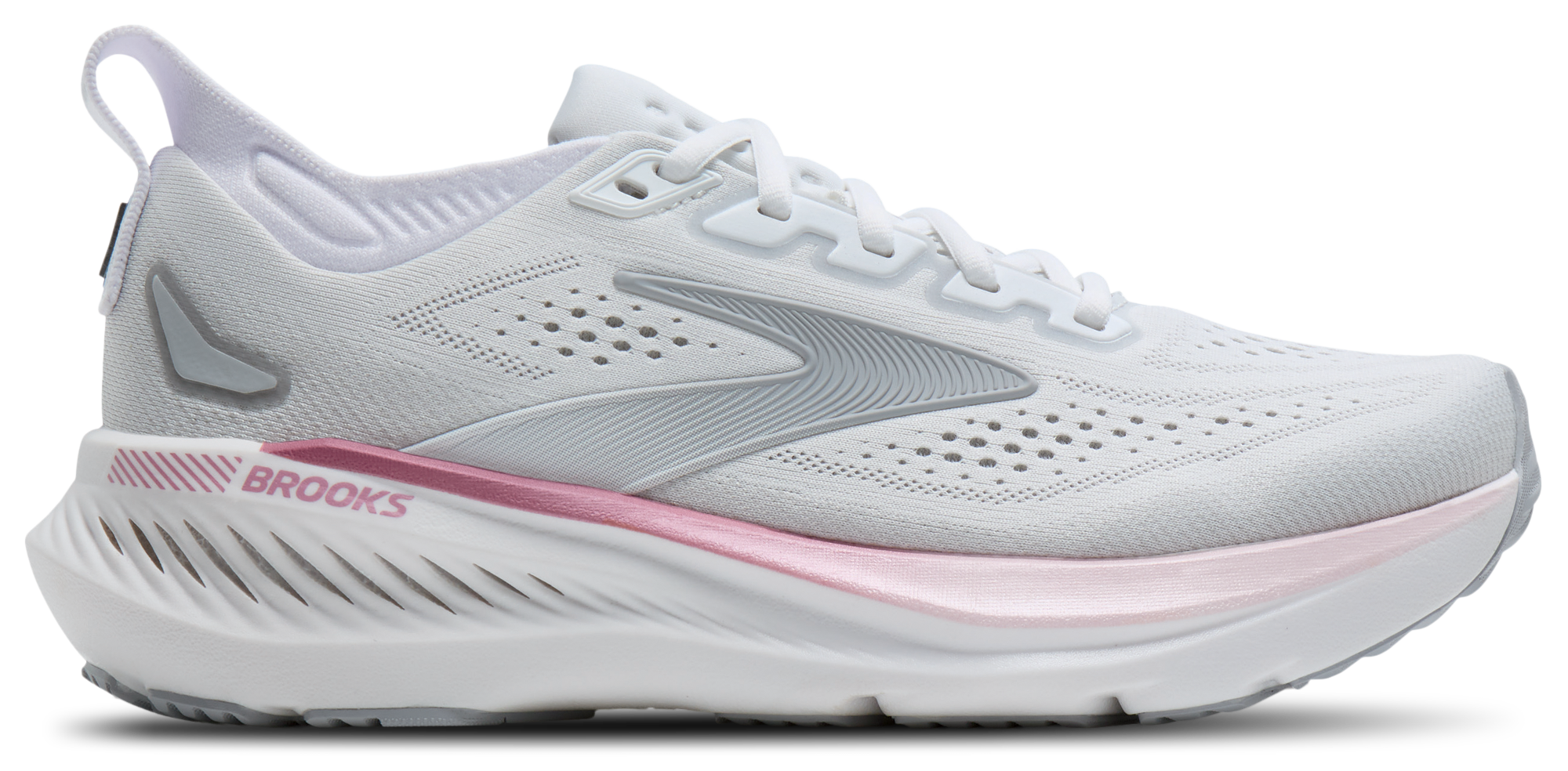 Scarpe Running BROOKS Launch GTS 9 Uomo - White/Pink/Nightlife - 110387 1D 148