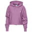 Champion Reverse Weave Cinch Cropped Hoodie - Women's Tinted Lavender