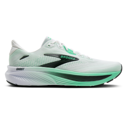 Men's - Brooks Ghost 18 - White/Spring Bud/Spruce
