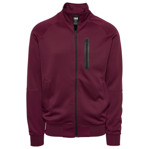 

CSG Mens CSG Arena Track Jacket - Mens Wine Size S