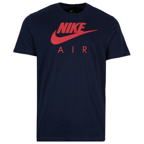 

Nike Mens Nike Air Futura T-Shirt - Mens Navy/Red Size M