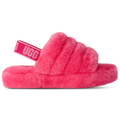 UGG Fluff Yeah Slides - Ugg Deep Coral/Sachet Pink
