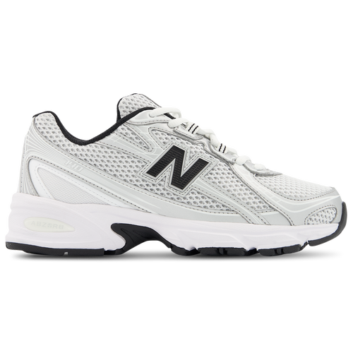 New Balance Boys 740 - Boy's Grade School Size 07.0 - Black/White/Silver Metallic