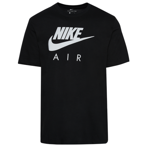

Nike Mens Nike Air Reflective T-Shirt - Mens Silver/Black Size L