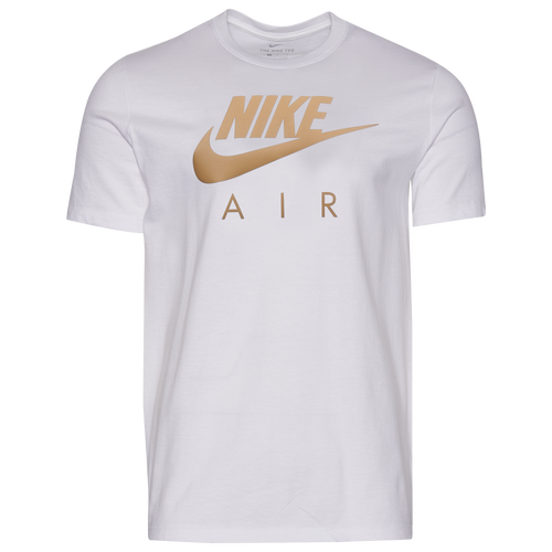 

Nike Mens Nike Air Reflective T-Shirt - Mens Gold/White Size S