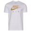 Nike Air Reflective T-Shirt - Men's White/Gold