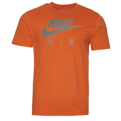Men's - Nike Air Reflective T-Shirt - Orange/Silver