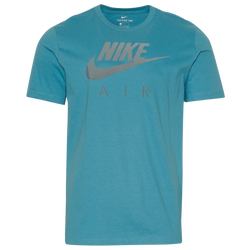 Men's - Nike Air Reflective T-Shirt - Teal/Silver