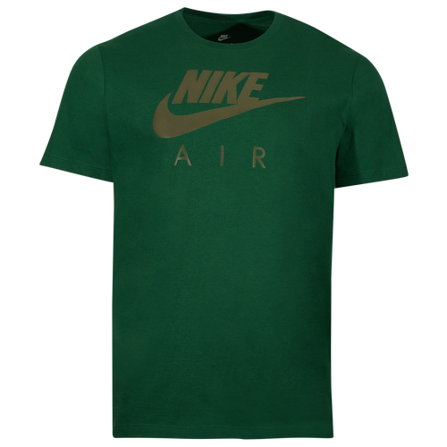 Nike Mens  Air Reflective T-shirt In Gorge Green/gold
