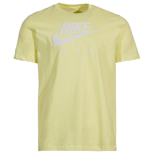 

Nike Mens Nike Air Reflective T-Shirt - Mens White/Lime Size S