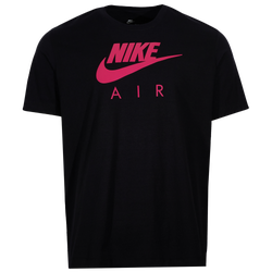 Men's - Nike Air Reflective T-Shirt - Black/Pink