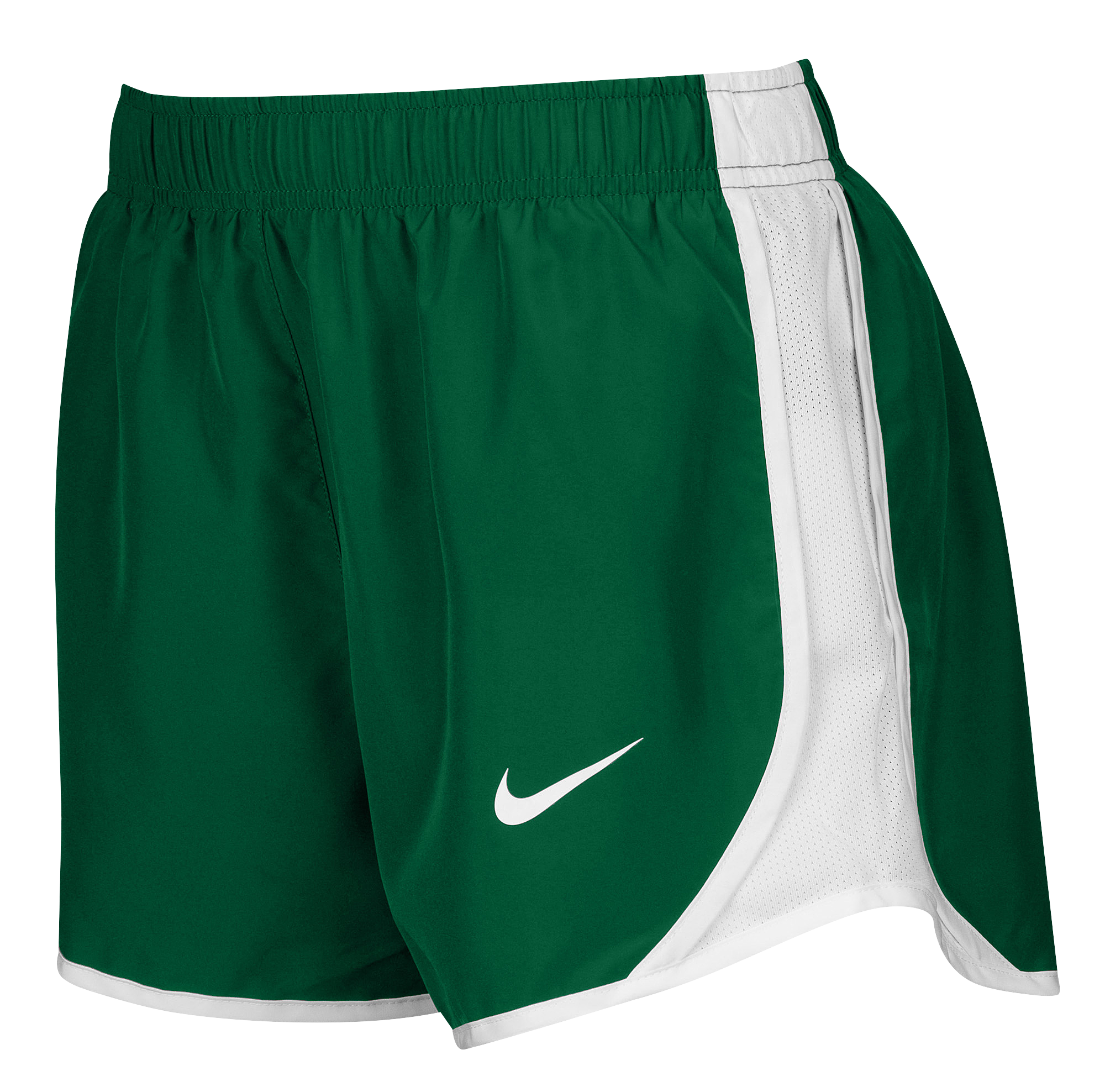 green nike tempo shorts