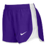Nike Team Dry Tempo Shorts - Women's Purple/White
