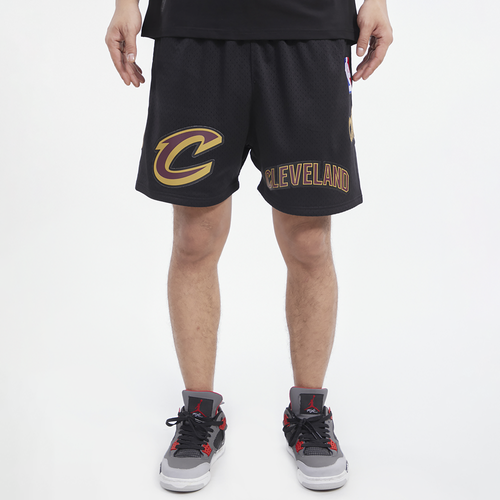 Pro Standard Mens  Cavaliers Mesh Shorts In Black/black