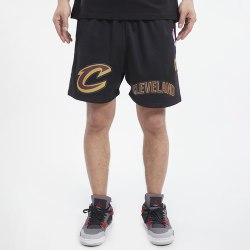 

Pro Standard Mens Pro Standard Cavaliers Mesh Shorts - Mens Black/Black Size L