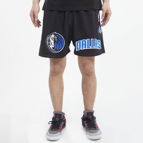 

Pro Standard Mens Pro Standard Mavericks Mesh Shorts - Mens Black/Black Size XXL