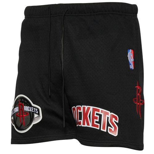 

Pro Standard Mens Pro Standard Rockets Mesh Shorts - Mens Black/Black Size L