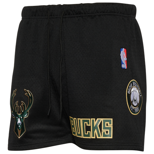 

Pro Standard Mens Pro Standard Bucks Mesh Shorts - Mens Black/Black Size XL