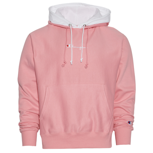 White and pink store champion hoodie