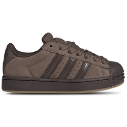 Boys' Grade School - adidas Originals Superstar Skate  - Earth Strata/Gum 4/Brown
