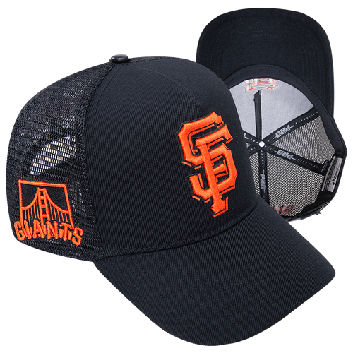 

Pro Standard Mens Pro Standard Giants Classic Pitch Trucker Hat - Mens Orange/Black Size One Size