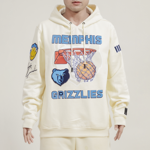 

Pro Standard Mens Pro Standard Grizzlies Cream Pullover - Mens Tan/Tan Size S