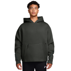 Men's - Nike Tech Ergo Pullover Hoodie  - Black/Gray