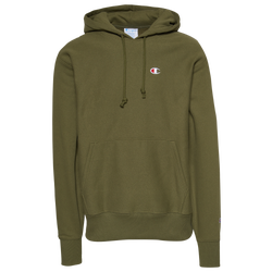 Men's - Champion Reverse Weave PO Hoodie - Olive