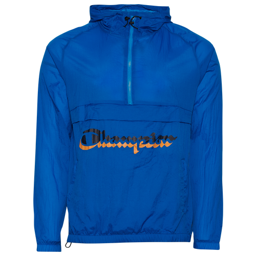 

Champion Mens Champion Shadow Script Anorak Jacket - Mens Royal/Blue Size S