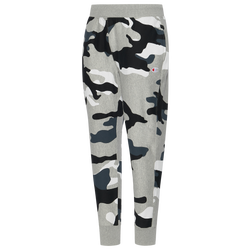 Men's - Champion Reverse Weave Camo Fleece Pants - Grey/Black/Navy