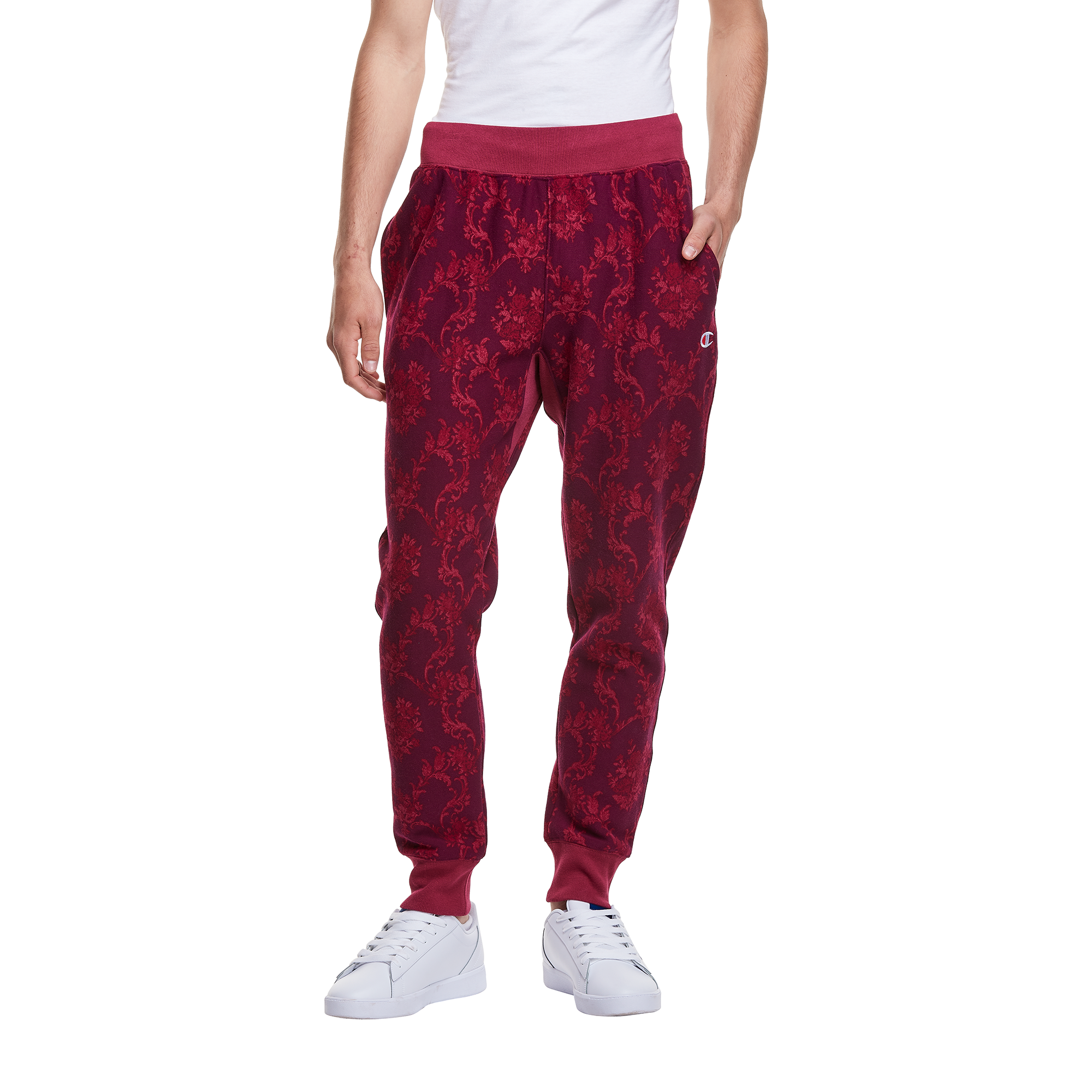 champion reverse weave camo joggers