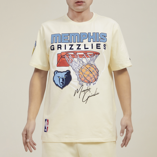 

Pro Standard Mens Pro Standard Grizzlies Cream T-Shirt - Mens Tan/Tan Size L