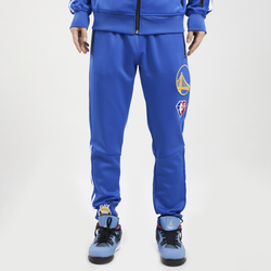 Men's - Pro Standard Warriors Classic Track Pants - Blue/Blue